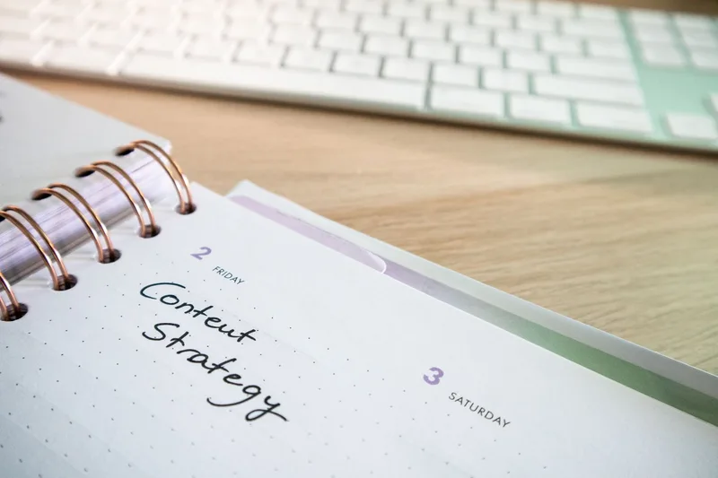 A content calendar with posting windows marked across four weeks for a TikTok timing test